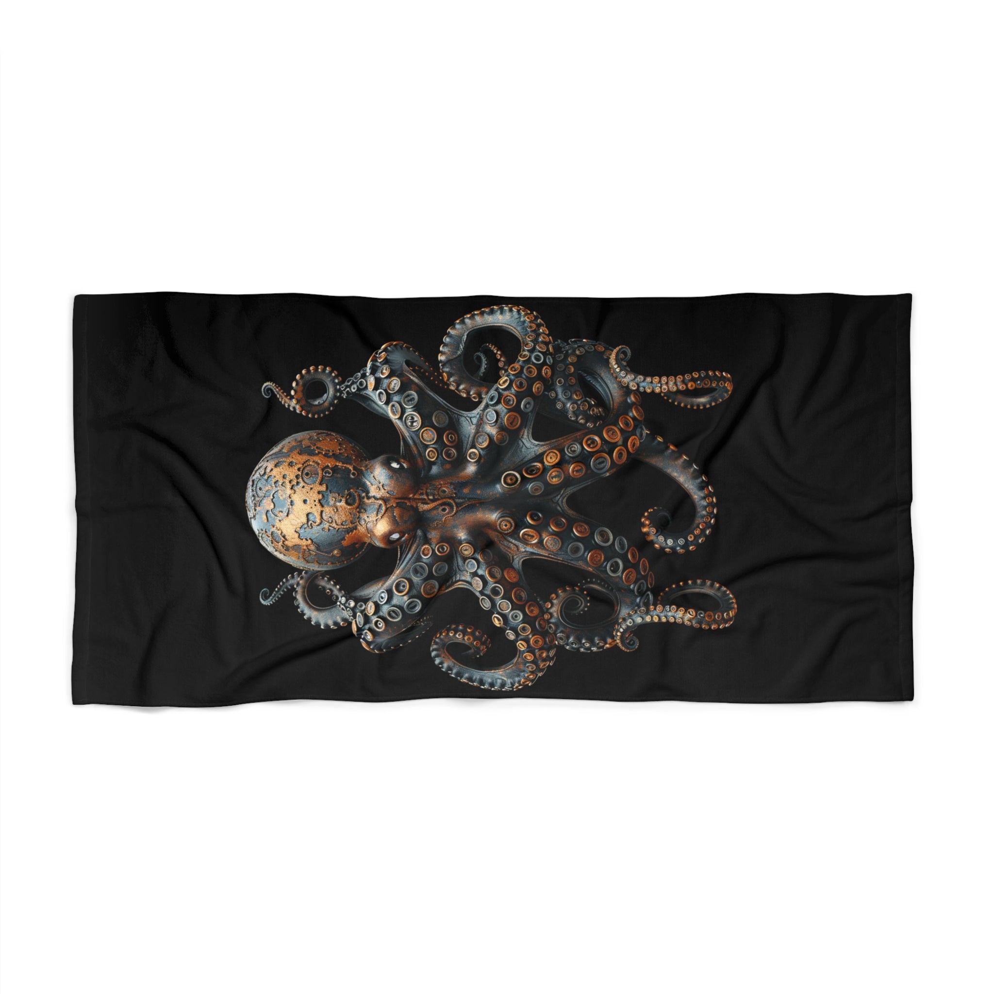 Ocean Vibes Octopus Beach Towel - Perfect for Summer Fun