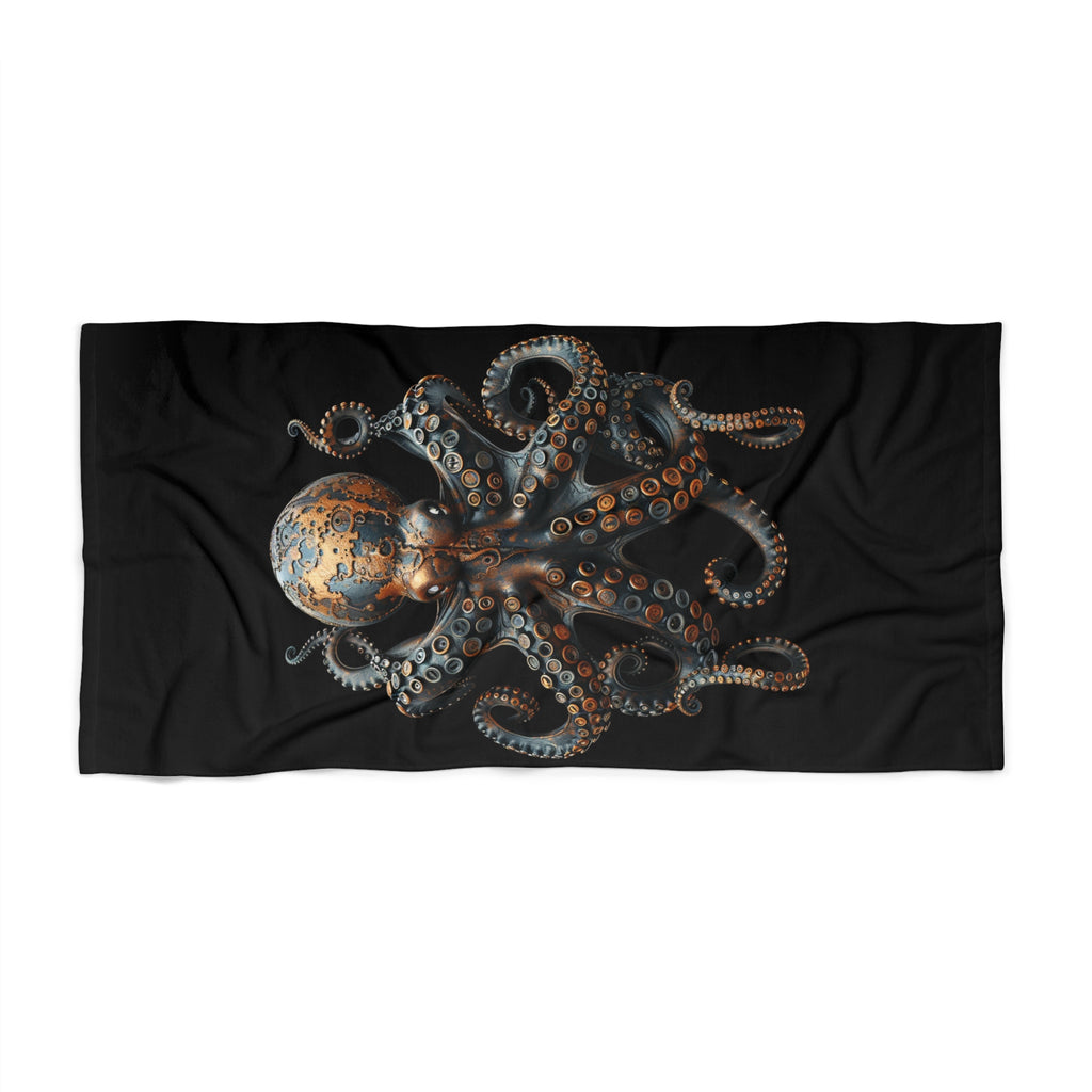 Ocean Vibes Octopus Beach Towel - Perfect for Summer Fun