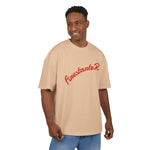 Unisex Oversize Graphic Box Tee-Firestarter