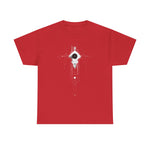 Mystic Eye Graphic Tee — White Cosmic Sigil T‑Shirt