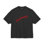 Unisex Oversize Graphic Box Tee-Firestarter