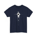 Mystic Eye Graphic Tee — White Cosmic Sigil T‑Shirt