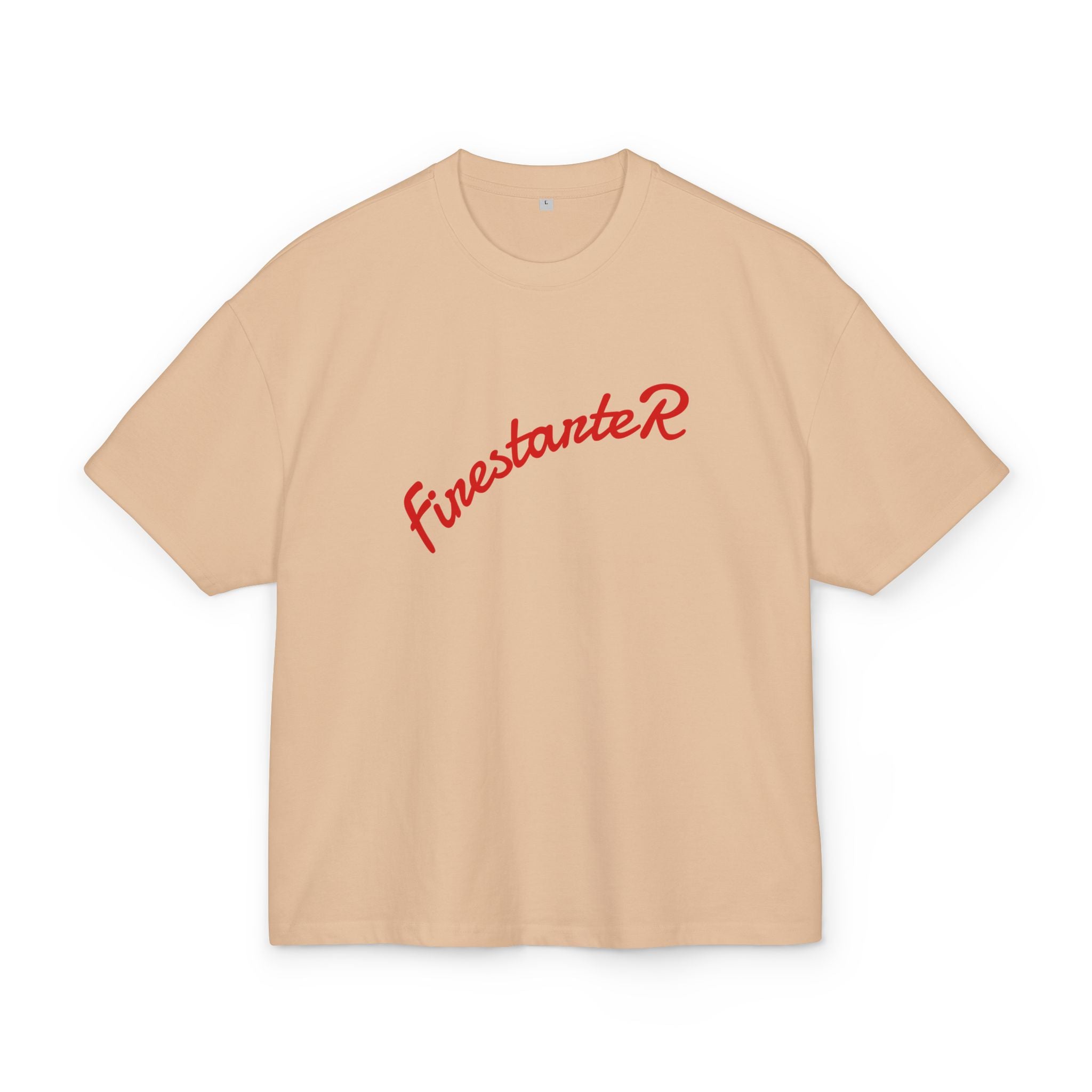 Unisex Oversize Graphic Box Tee-Firestarter