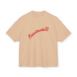 Unisex Oversize Graphic Box Tee-Firestarter