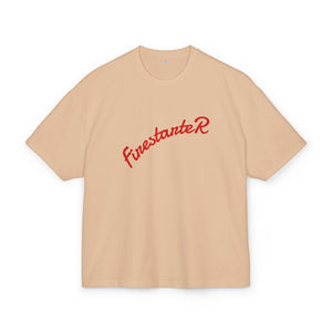 Unisex Oversize Graphic Box Tee-Firestarter