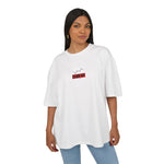 Skateboard Graphic Box Tee Dropped Shoulder Design - Unisex Heavy Cotton T-Shirt