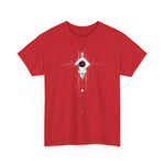 Mystic Eye Graphic Tee — White Cosmic Sigil T‑Shirt
