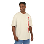 Unisex Oversize Graphic Box Tee-Firestarter
