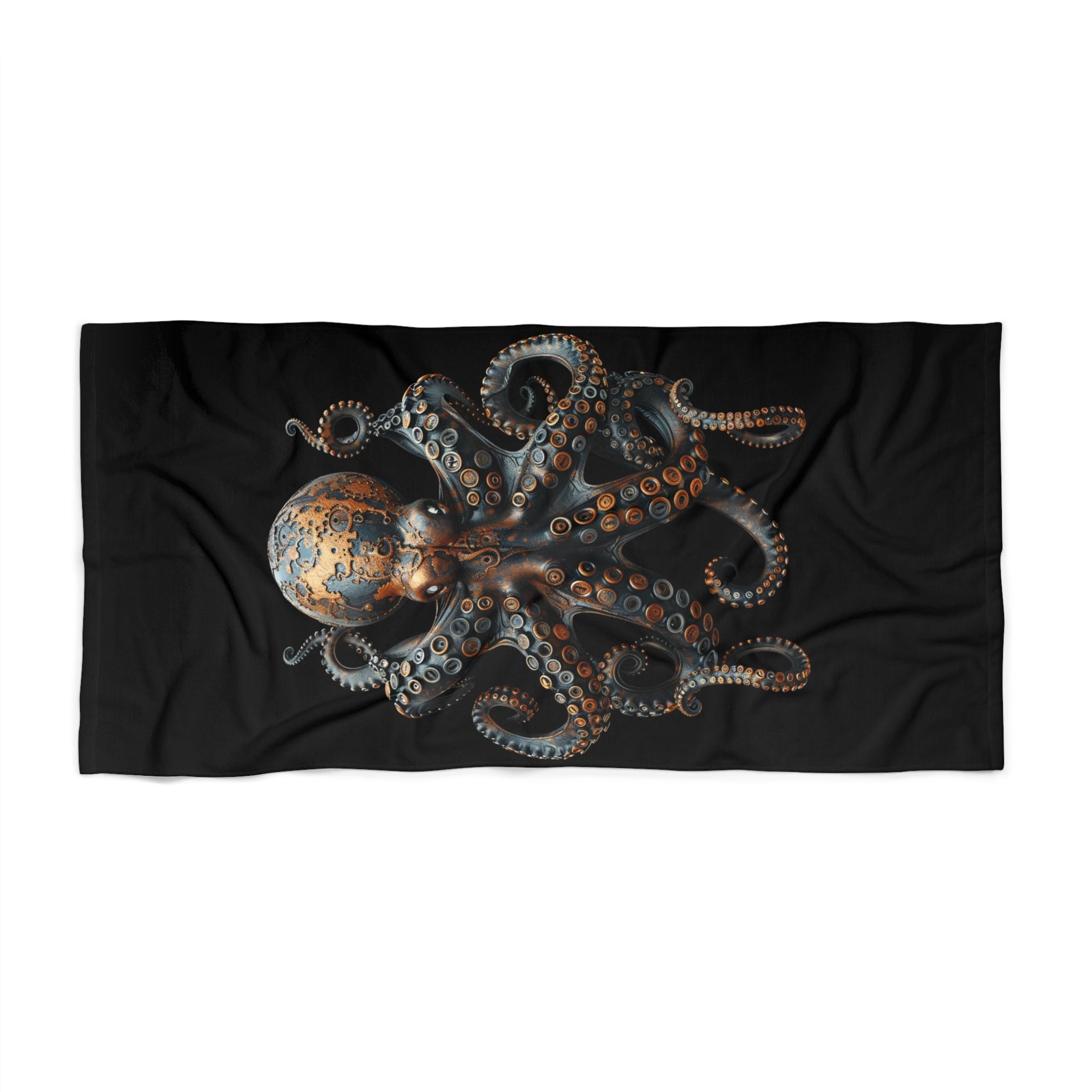 Ocean Vibes Octopus Beach Towel - Perfect for Summer Fun