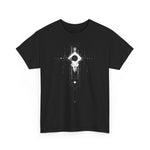 Mystic Eye Graphic Tee — White Cosmic Sigil T‑Shirt