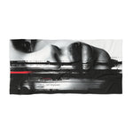 Artistic Abstract Beach Towel - Trendy Design for Summer Fun & Relaxation