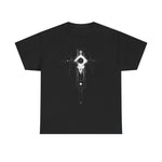 Mystic Eye Graphic Tee — White Cosmic Sigil T‑Shirt