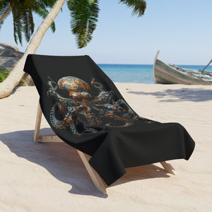 Ocean Vibes Octopus Beach Towel - Perfect for Summer Fun