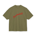 Unisex Oversize Graphic Box Tee-Firestarter