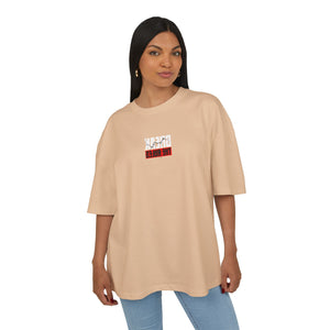 Skateboard Graphic Box Tee Dropped Shoulder Design - Unisex Heavy Cotton T-Shirt