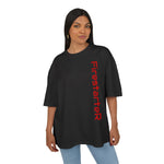 Unisex Oversize Graphic Box Tee-Firestarter