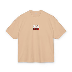 Skateboard Graphic Box Tee Dropped Shoulder Design - Unisex Heavy Cotton T-Shirt