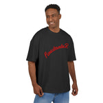 Unisex Oversize Graphic Box Tee-Firestarter