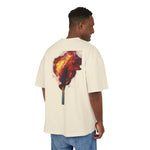 Unisex Oversize Graphic Box Tee-Firestarter