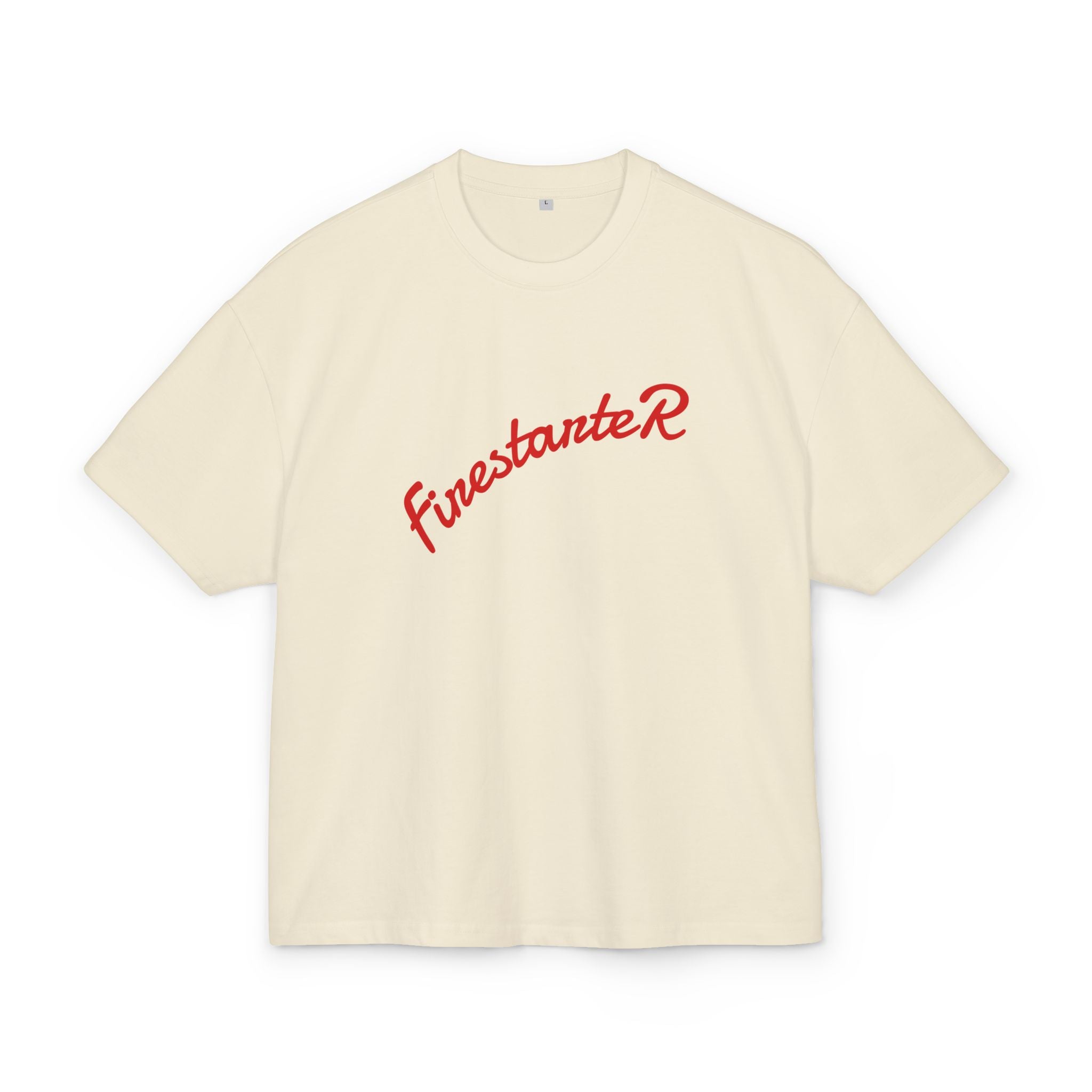 Unisex Oversize Graphic Box Tee-Firestarter