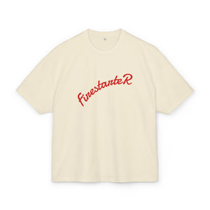 Unisex Oversize Graphic Box Tee-Firestarter
