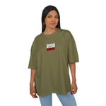 Skateboard Graphic Box Tee Dropped Shoulder Design - Unisex Heavy Cotton T-Shirt