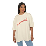 Unisex Oversize Graphic Box Tee-Firestarter