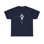 Mystic Eye Graphic Tee — White Cosmic Sigil T‑Shirt