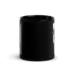 "US" Black Glossy Mug