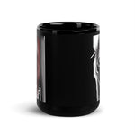 "US" Black Glossy Mug