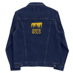 "BE BOLD" Unisex denim jacket