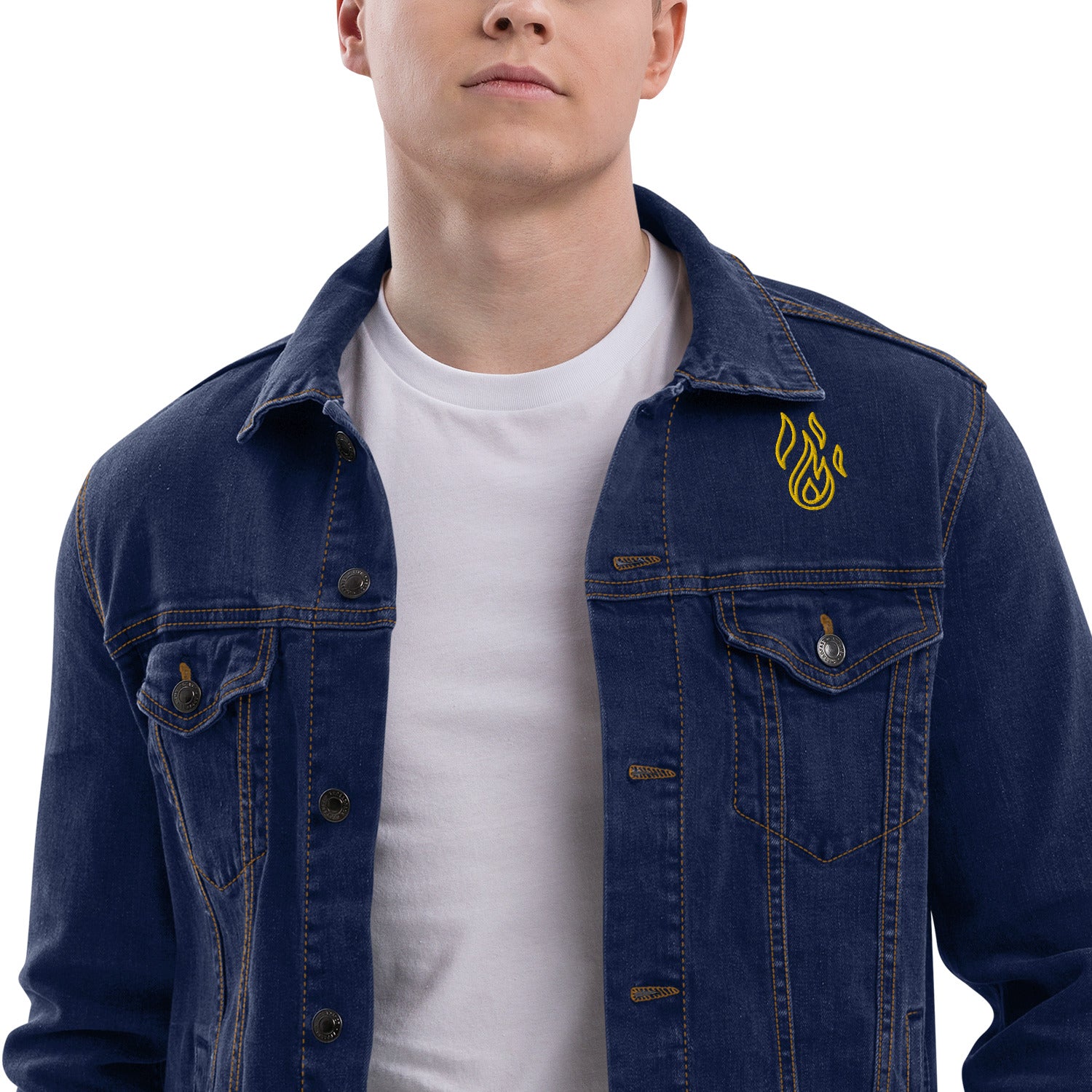 "FIRESTARTER" Unisex denim jacket