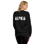 "ALPHA" Unisex Premium Sweatshirt